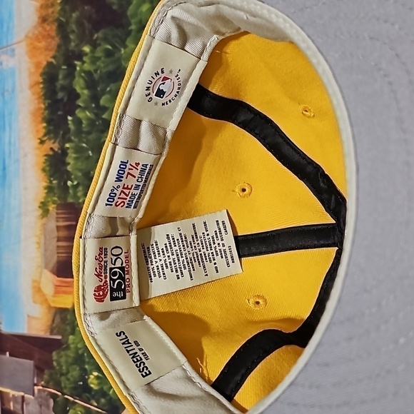 New Era Fear of God Colorblock Fitted Hat 7 1/4 NWT - Picture 9 of 10